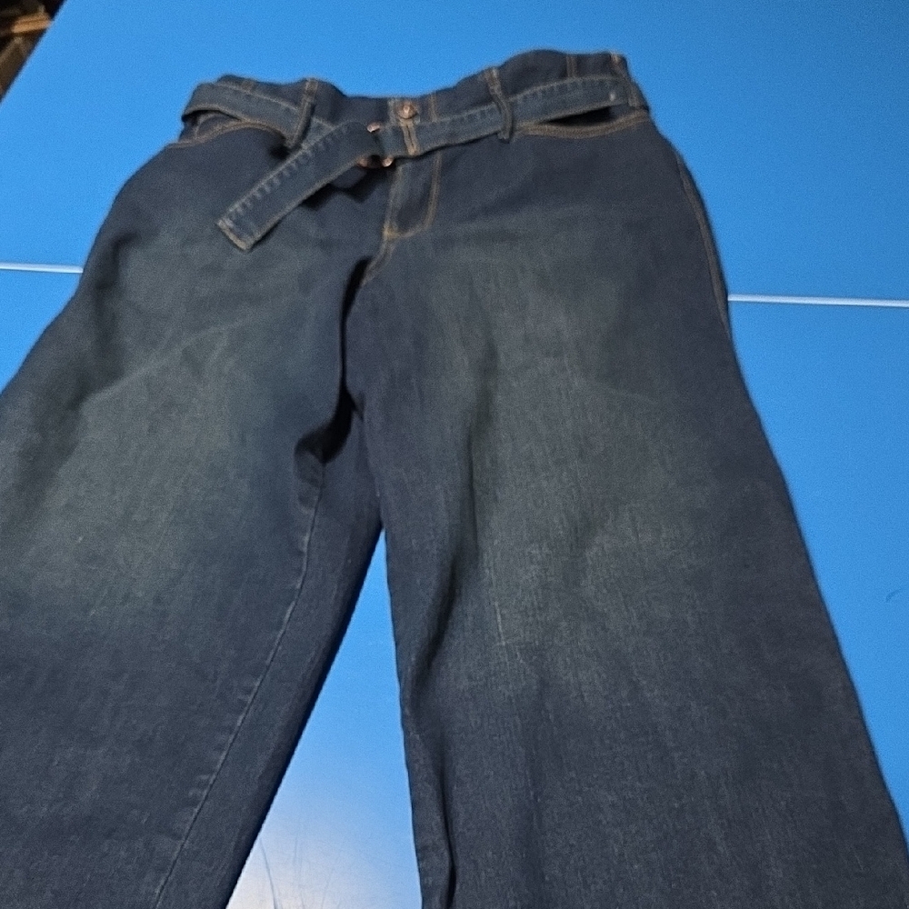 Gloria Vanderbilt Dark Blue Bell Jeans